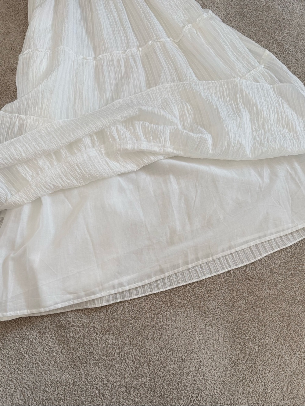 Hill House The Ellie Nap Dress XS White - Picture 8 of 8